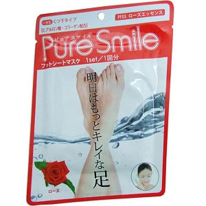 купить Pure Smile Питательная маска для ступней с эссенцией розы 18г - заказ и доставка в Москве и Санкт-Петербурге