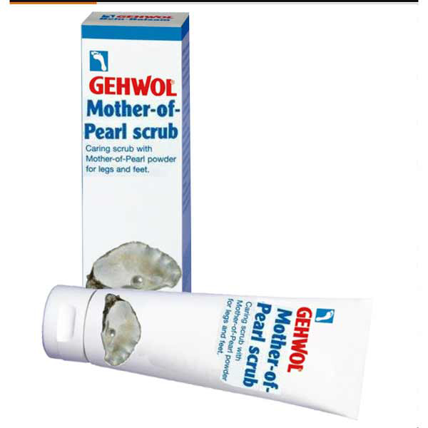купить Gehwol Mother-of-Pearl scrub - Жемчужный пилинг для ног 125 мл - заказ и доставка в Москве и Санкт-Петербурге