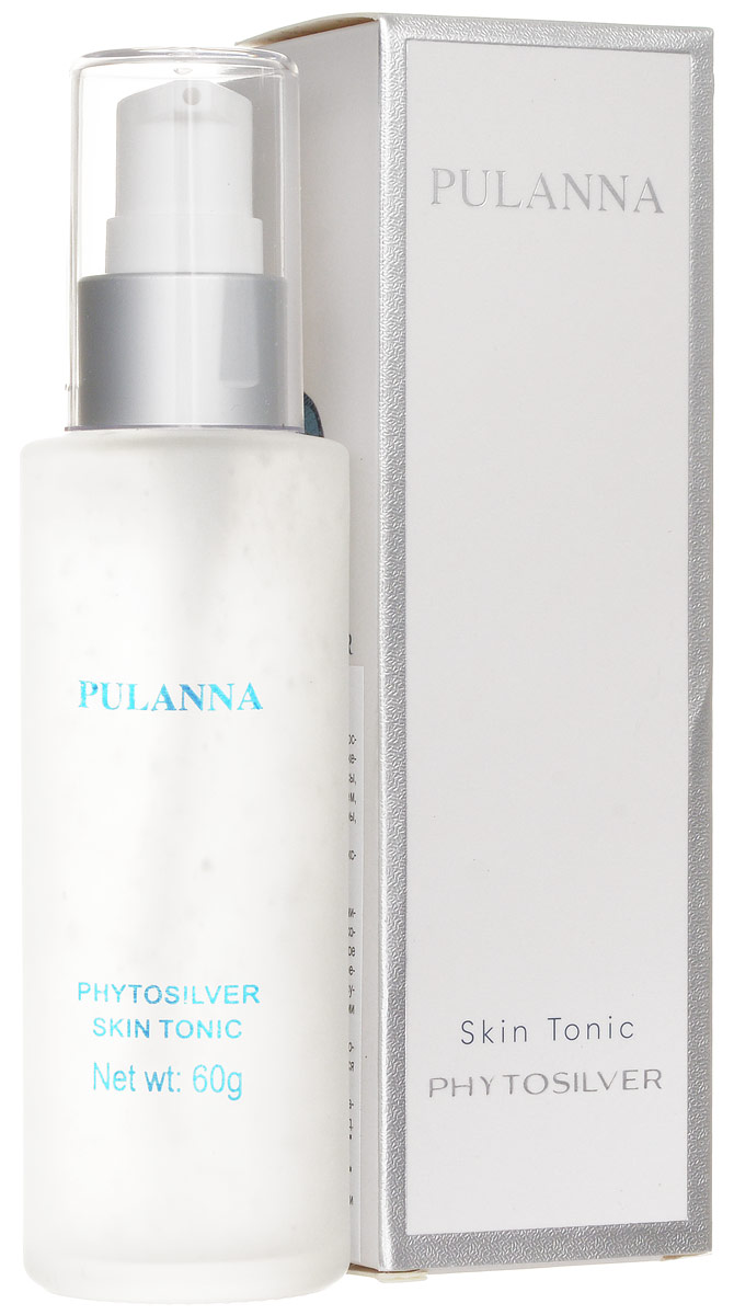 купить Pulanna Тоник для лица на основе био-серебра - Phytosilver Skin Tonic 60 г - заказ и доставка в Москве и Санкт-Петербурге