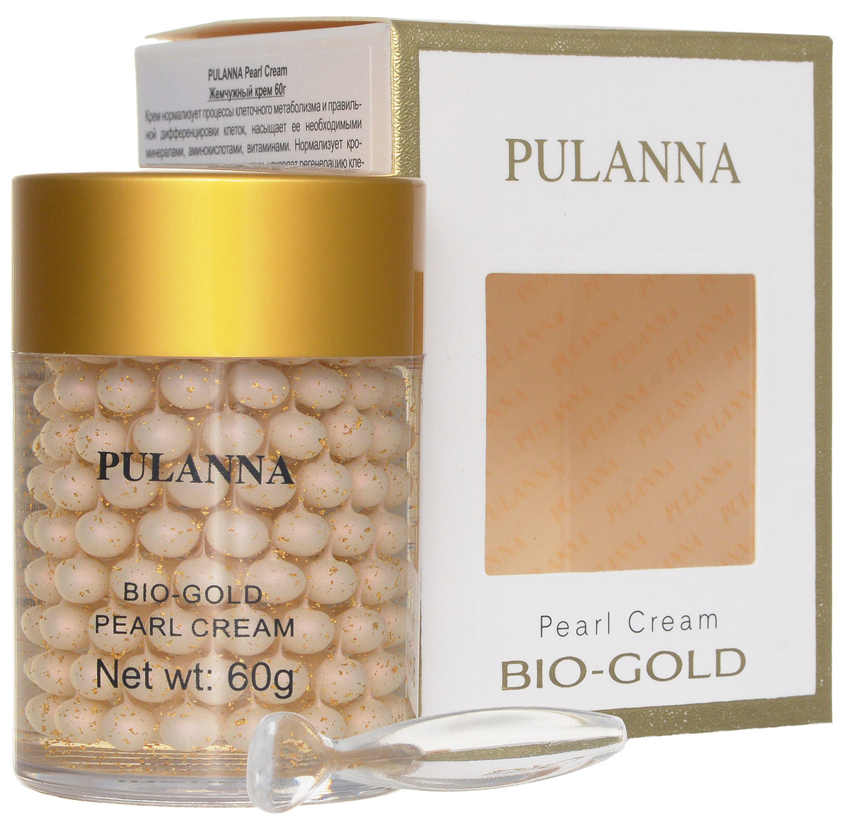 купить Pulanna Жемчужный крем на основе био-золота - Pearl Cream 60 г - заказ и доставка в Москве и Санкт-Петербурге