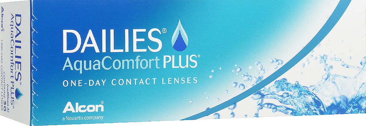купить Alcon-CIBA Vision контактные линзы Dailies AquaComfort Plus (30шт / 8.7 / 14.0 / -5.50) - заказ и доставка в Москве и Санкт-Петербурге
