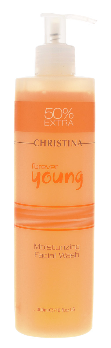купить Christina Увлажняющее моющее средство для лица Forever Young Moisturizing Facial Wash 300 мл - заказ и доставка в Москве и Санкт-Петербурге