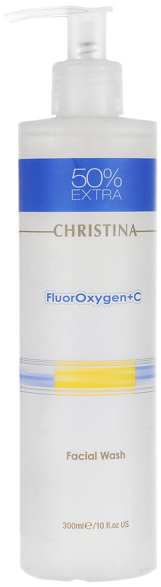 купить Christina Лосьон-очиститель FluorOxygen +C Facial Wash 300 мл - заказ и доставка в Москве и Санкт-Петербурге