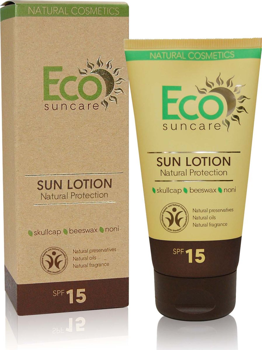 купить Eco Suncare Натуральное солнцезащитное молочко -Natural Sun Protection Lotion SPF 15 -125мл - заказ и доставка в Москве и Санкт-Петербурге