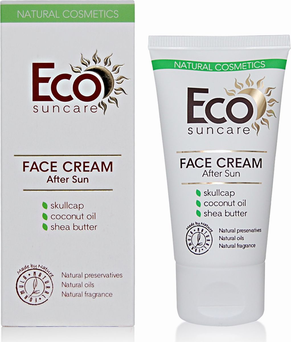купить Eco Suncare Крем для лица после загара -After Sun Face Cream 50мл - заказ и доставка в Москве и Санкт-Петербурге
