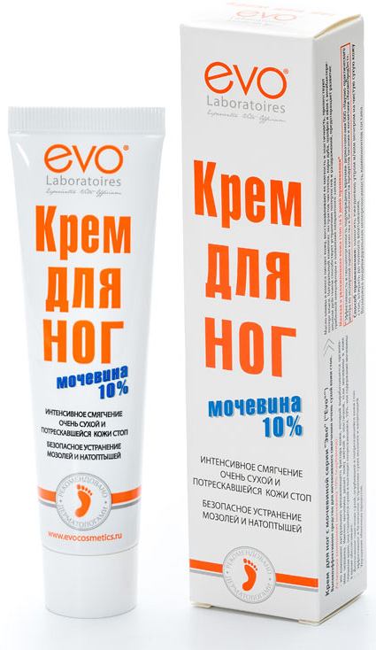 купить Evo Крем для ног с мочевиной, 50 мл - заказ и доставка в Москве и Санкт-Петербурге