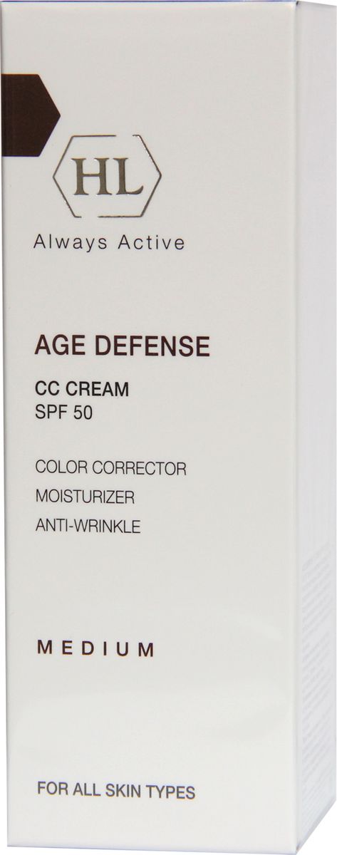 купить Holy Land Корректирующий крем Age Defense CC Cream Medium (SPF50), 50 мл - заказ и доставка в Москве и Санкт-Петербурге