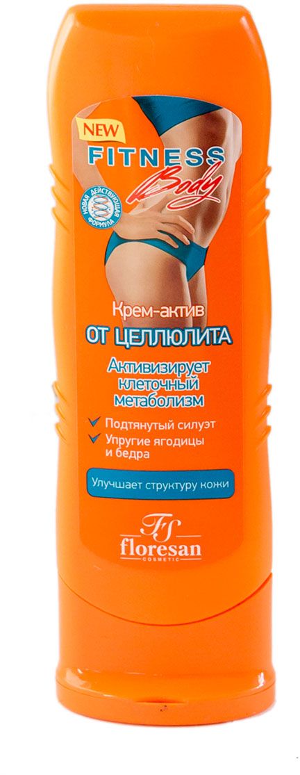 купить Floresan Фитнес Body Крем-актив от целлюлита, 125 мл - заказ и доставка в Москве и Санкт-Петербурге