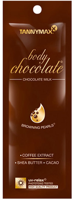 купить Tannymaxx Молочко-ускоритель для загара Body Chocolate Body Chocolate, с натуральными бронзаторами и гранулами масла какао, 15 мл - заказ и доставка в Москве и Санкт-Петербурге