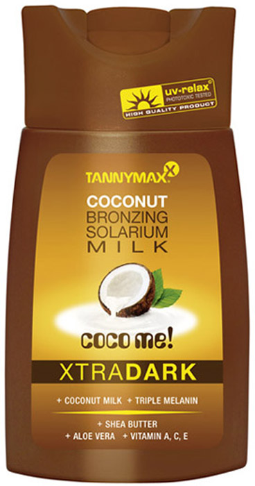 купить Tannymaxx Молочко-ускоритель для загара Classic Dark Coconut Milk, с усиленным бронзатором тройного действия, 200 мл - заказ и доставка в Москве и Санкт-Петербурге