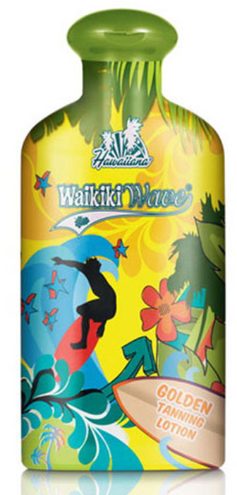 купить Hawaiiana Крем-ускоритель для загара Waikiki Wave Golden Tanning Lotion, с фруктовым коктейлем и легким натуральным бронзатором, 200 мл - заказ и доставка в Москве и Санкт-Петербурге