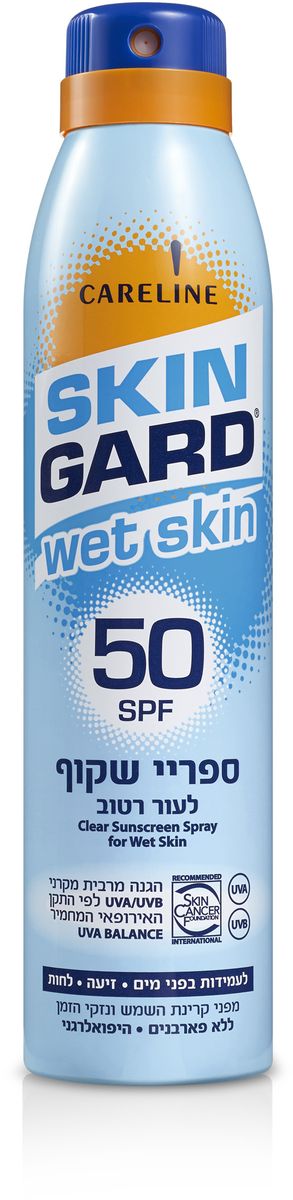 купить Skin Gard Солнцезащитный увлажняющий спрей для тела SPF 50, 200 мл - заказ и доставка в Москве и Санкт-Петербурге