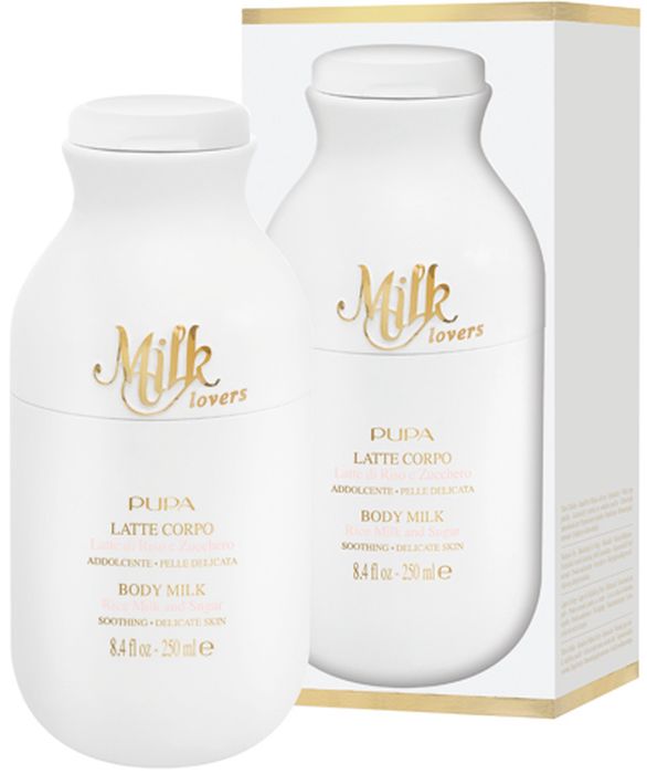 купить Pupa Молочко для тела Milk Lovers, Рисовое молочко и сахар, 250 мл - заказ и доставка в Москве и Санкт-Петербурге