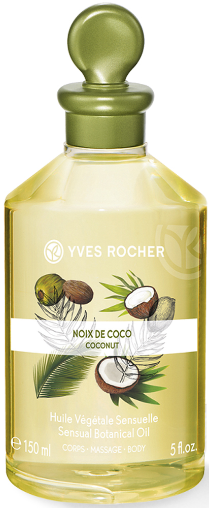 купить Yves Rocher масло для тела Кокосовый орех, 150 мл - заказ и доставка в Москве и Санкт-Петербурге