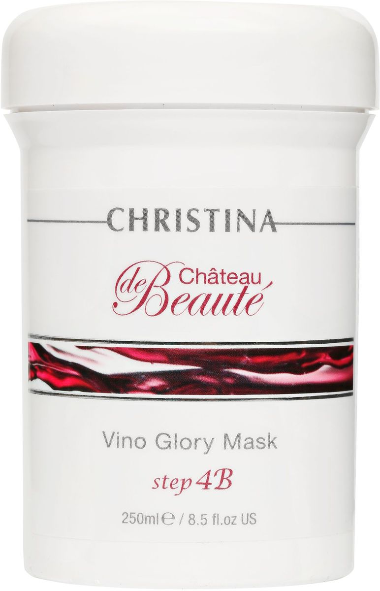 купить Christina Chateau De Beaute Vino Glory Mask - Маска для моментального лифтинга (шаг 4b) 250 мл - заказ и доставка в Москве и Санкт-Петербурге
