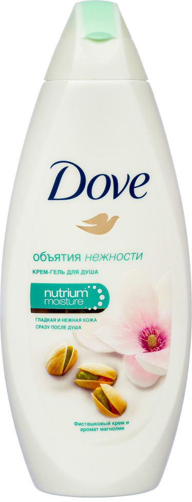 купить Dove Гель для душа Фисташковый крем и магнолия 250 мл - заказ и доставка в Москве и Санкт-Петербурге