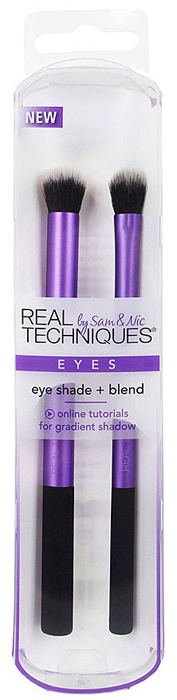 купить Real Techniques Набор для макияжа глаз Eye Shade + Blend - заказ и доставка в Москве и Санкт-Петербурге