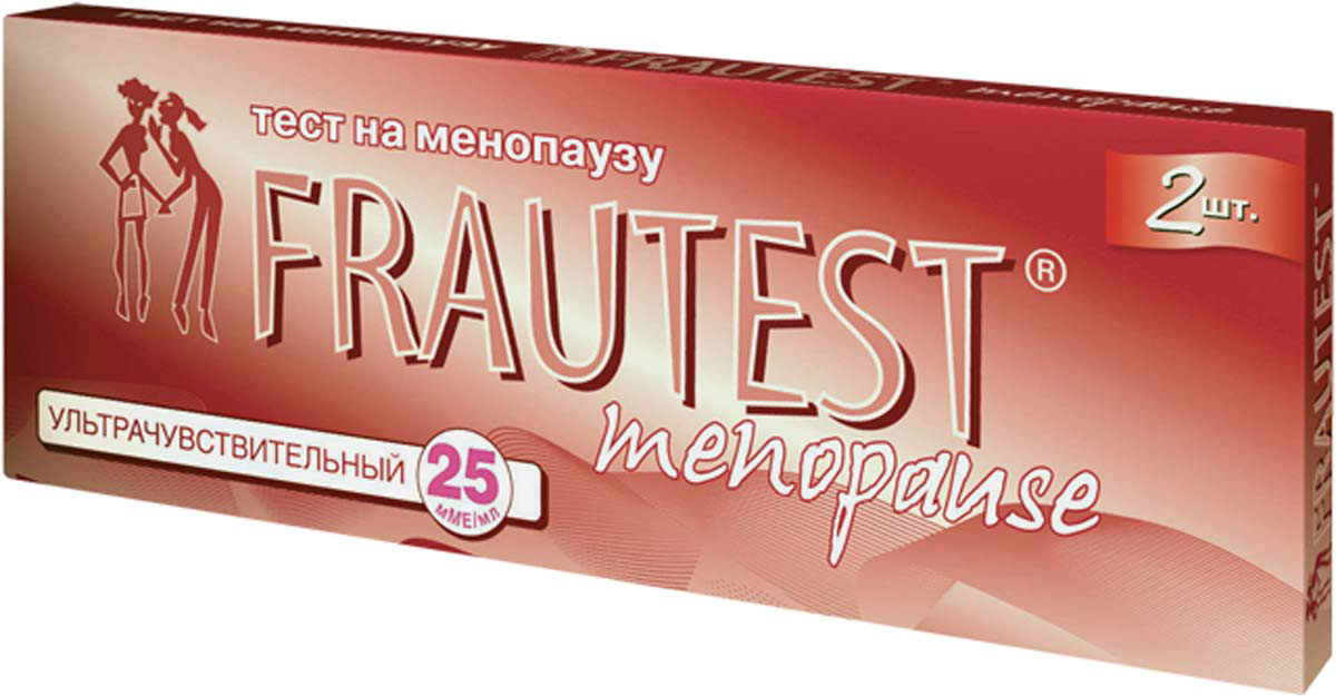 купить Frautest Тест на определение менопаузы Menopause, тест-полоски, 2 шт - заказ и доставка в Москве и Санкт-Петербурге