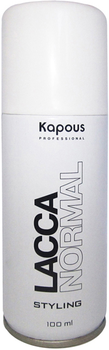 купить Kapous Professional Лак аэрозольный для волос нормальной фиксации 100 мл - заказ и доставка в Москве и Санкт-Петербурге