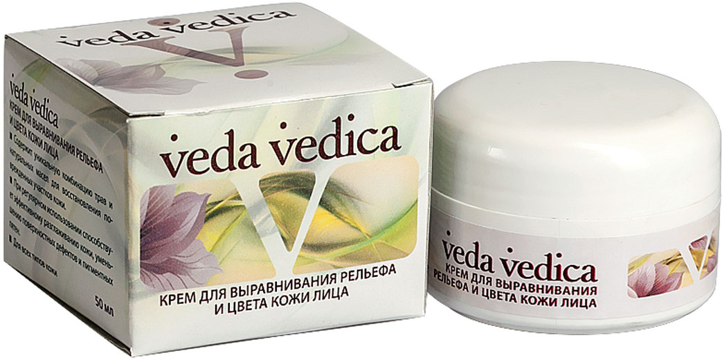 купить Veda Vedica Крем для выравнивания рельефа и цвета кожи лица, 50 мл - заказ и доставка в Москве и Санкт-Петербурге