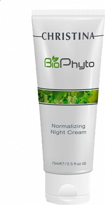 купить Christina Нормализующий ночной крем Bio Phyto Normalizing Night Cream 75 мл - заказ и доставка в Москве и Санкт-Петербурге