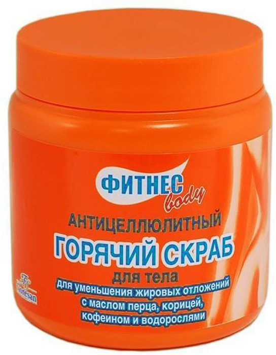 купить Floresan Фитнес Body Горячий скраб для тела антицеллюлитный, 500 мл - заказ и доставка в Москве и Санкт-Петербурге