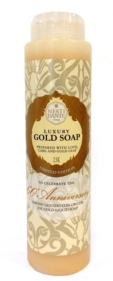 купить Nesti Dante Гель для душа Anniversary Gold Soap-Юбилейный золотой 300 мл - заказ и доставка в Москве и Санкт-Петербурге