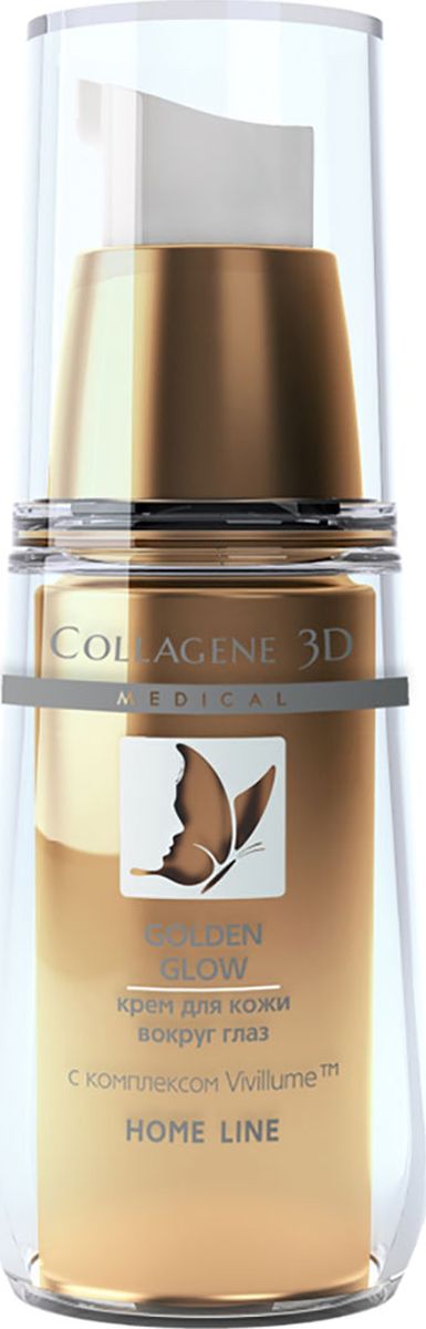 купить Medical Collagene, 3D Крем вокруг глаз Golden Glow, 15 мл - заказ и доставка в Москве и Санкт-Петербурге