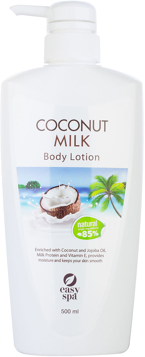 купить Easy Spa Лосьон для тела Coconut Milk, 500 мл - заказ и доставка в Москве и Санкт-Петербурге