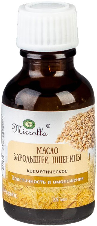 купить Мирролла Масло зародышей пшеницы, 25 мл - заказ и доставка в Москве и Санкт-Петербурге