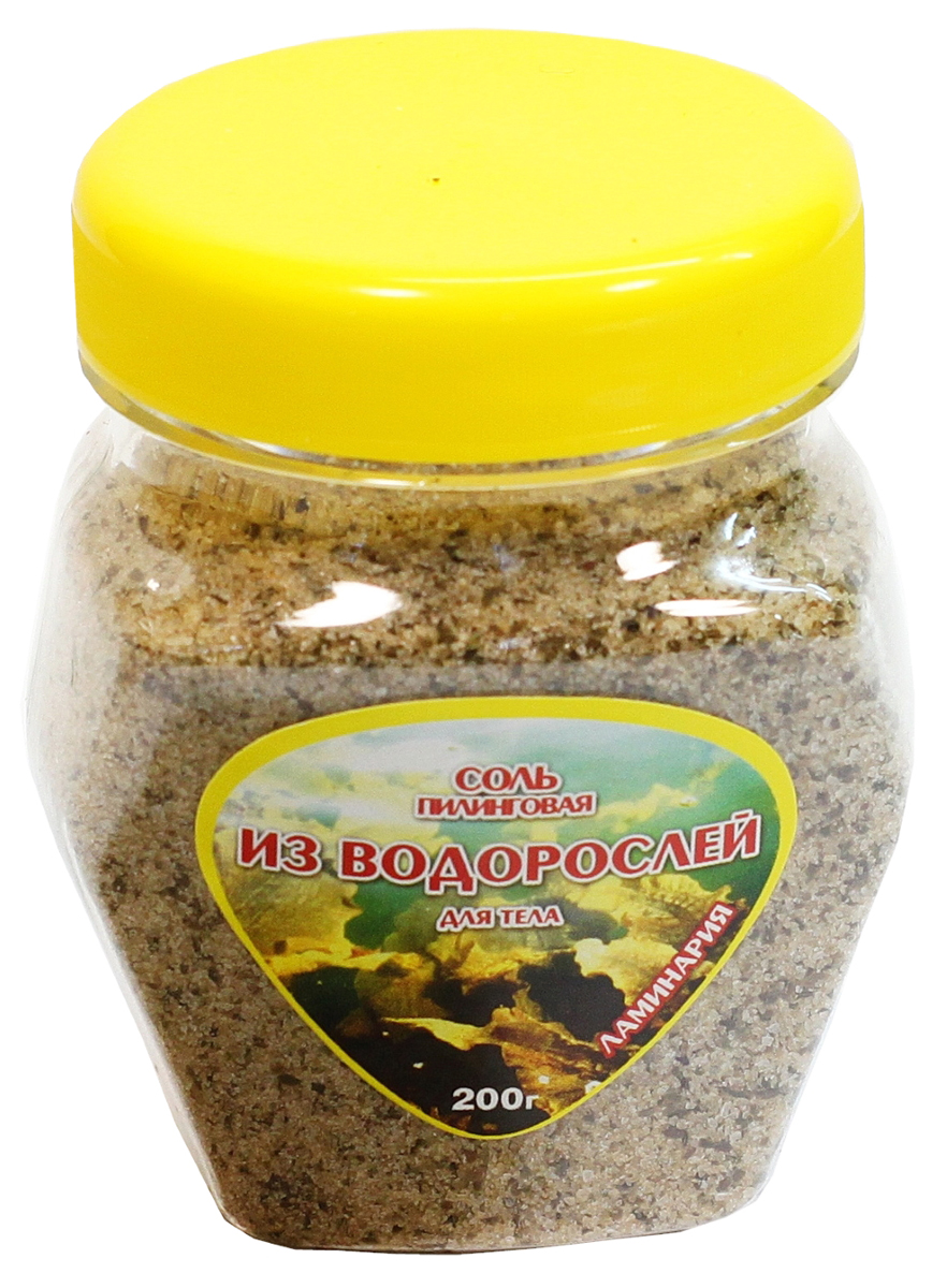 купить АОВК Соль для тела пилинговая из водорослей Ламинария, 200 г - заказ и доставка в Москве и Санкт-Петербурге