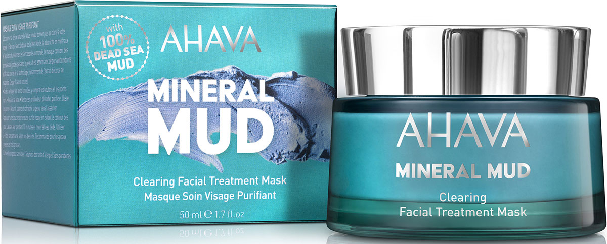 купить Ahava Очищающая детокс-маска для лица Mineral Mud Masks, 50 мл - заказ и доставка в Москве и Санкт-Петербурге