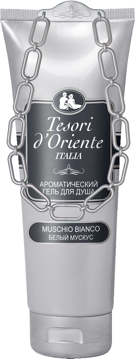 купить Tesori d’Oriente Ароматический гель для душа Белый мускус, 250 мл - заказ и доставка в Москве и Санкт-Петербурге