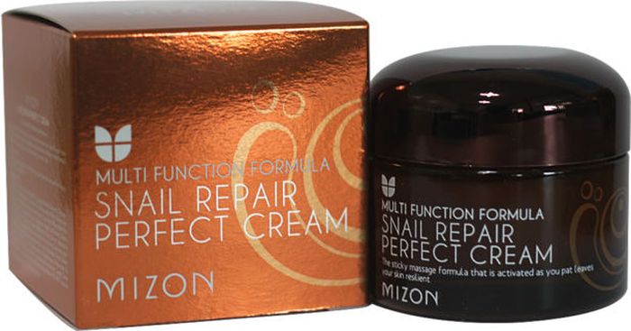 купить Mizon Питательный улиточный крем Snail Repair Perfect Cream, 50 мл - заказ и доставка в Москве и Санкт-Петербурге