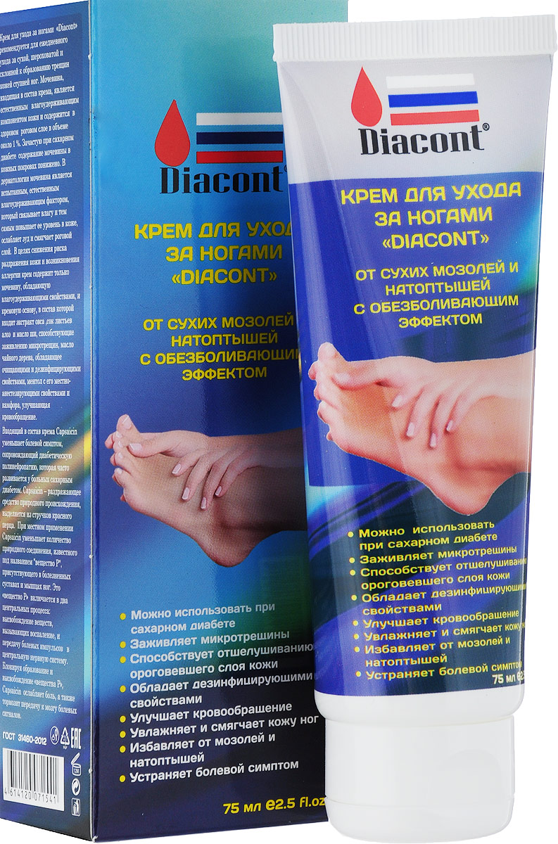 купить Diacont Крем для ухода за ногами 