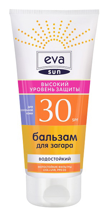 купить Pollena Eva Бальзам для загара Eva Sun высокий уровень защиты SPF 30, 200 мл - заказ и доставка в Москве и Санкт-Петербурге